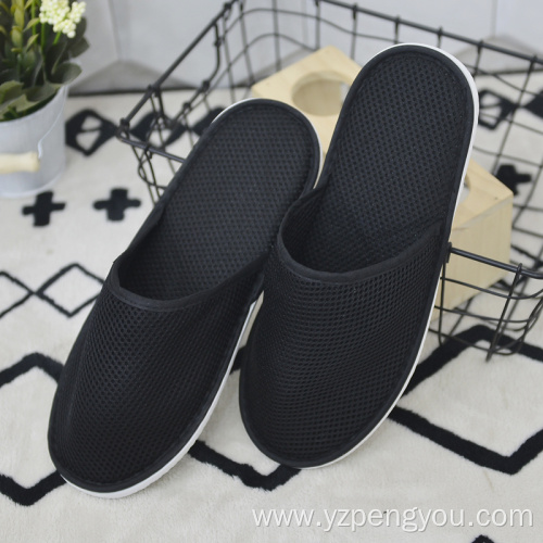 Black Cheap Hotel Room Slipper